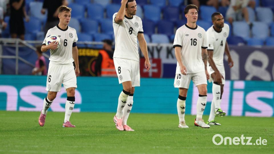 Den Auftakt in der WM-Qualifikation hatten sich Joshua Kimmich und Co. anders vorgestellt. Bild: Christian Charisius/dpa