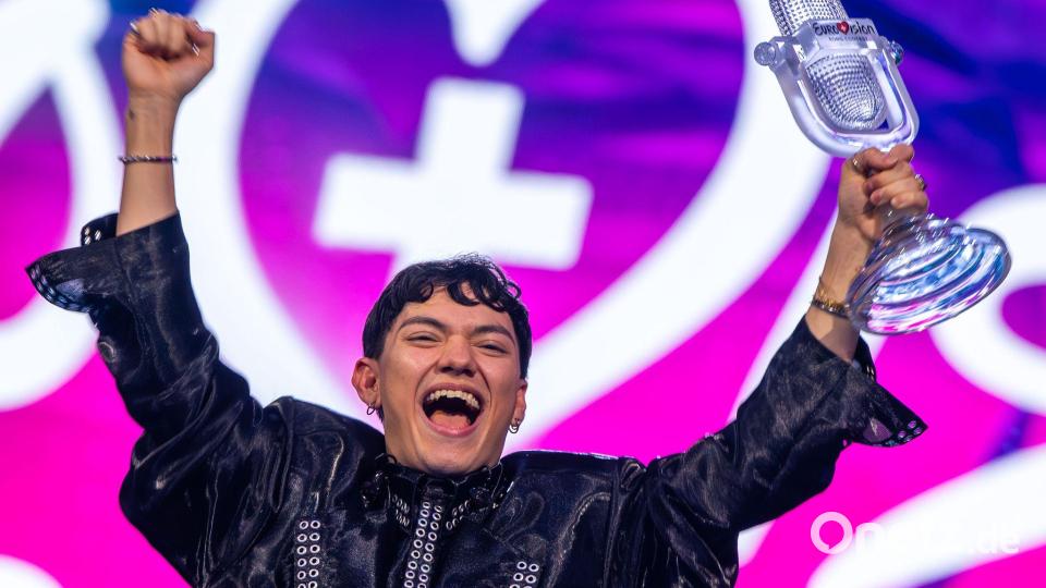 Jubel über den Sieg: JJ erobert in Basel die ESC-Welt. (Archivbild) Bild: Jens Büttner/dpa
