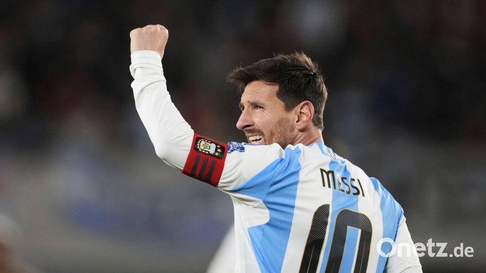 Ein perfekter Abend für Messi. Bild: Gustavo Garello/AP/dpa