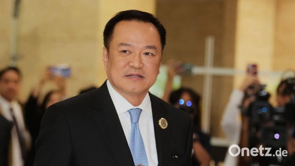 Anutin Charnvirakul ist ein erfolgreicher Bauunternehmer und prominenter Politiker. Bild: Sakchai Lalit/AP/dpa