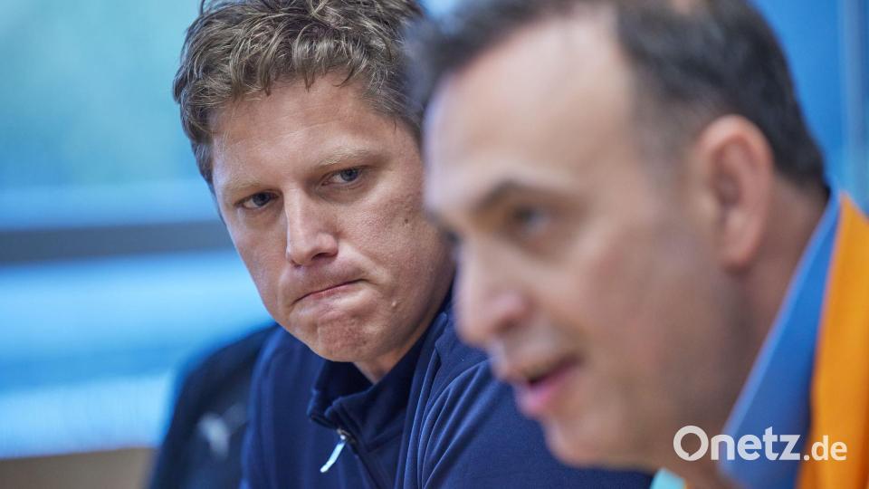 Nicolej Krickau steht schon am Samstag bei den Füchsen an der Seitenlinie. Bild: Joerg Carstensen/dpa