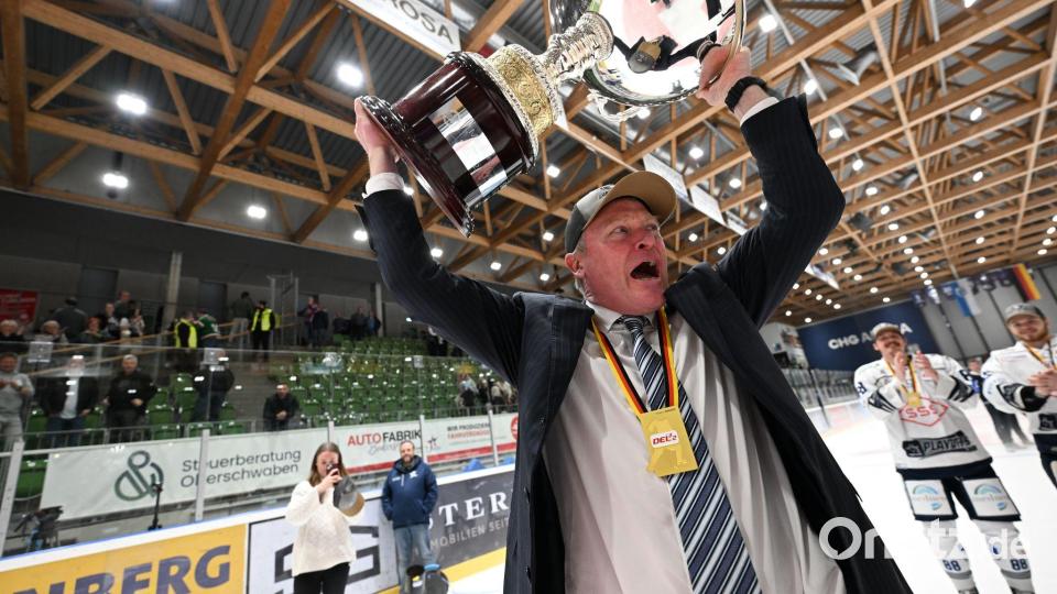 Der ehemalige Meistercoach Niklas Sundblad führte die Eislöwen erstmals in die DEL. Bild: Felix Kästle/dpa
