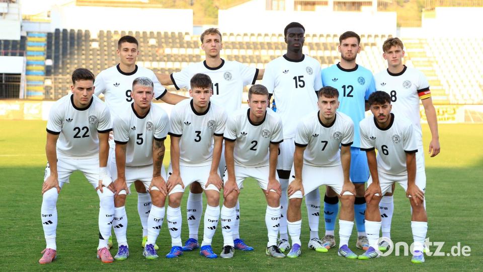 Viele neue Gesichter in der deutschen U21. Bild: Nderim Kaceli/dpa