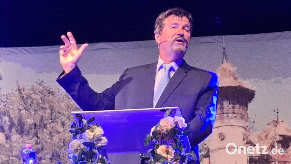 Wolfgang Krebs als Markus Söder. Bild: jua