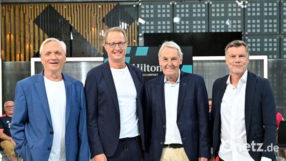 Jubiläum für die Sport1-Sendung Doppelpass. Bild: Uwe Lein/dpa