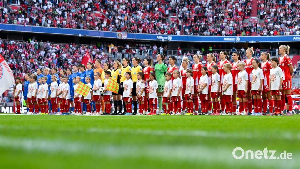Große Kulisse: Mehr Fans hatte noch kein Vereinsspiel zweier Frauen-Teams in Deutschland. Bild: Sven Hoppe/dpa