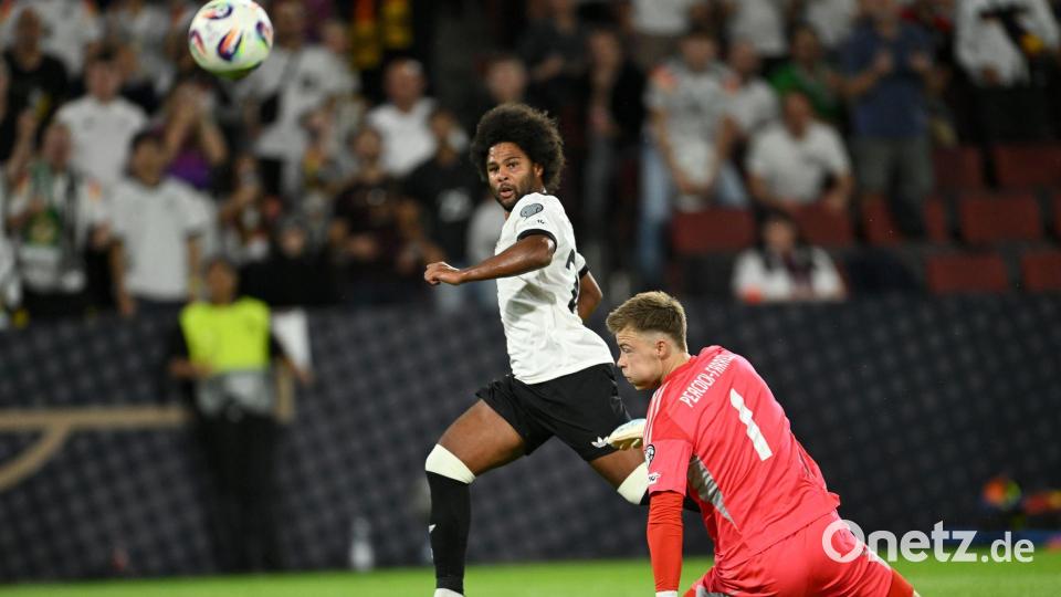 Erzielte das 1:0 für Deutschland: Serge Gnabry Bild: Marius Becker/dpa