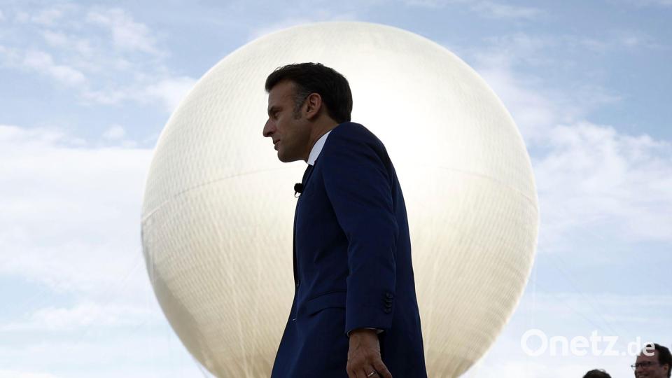 Macron ist nun im Zugzwang. (Archivbild) Bild: Yoan Valat/Pool EPA/AP/dpa