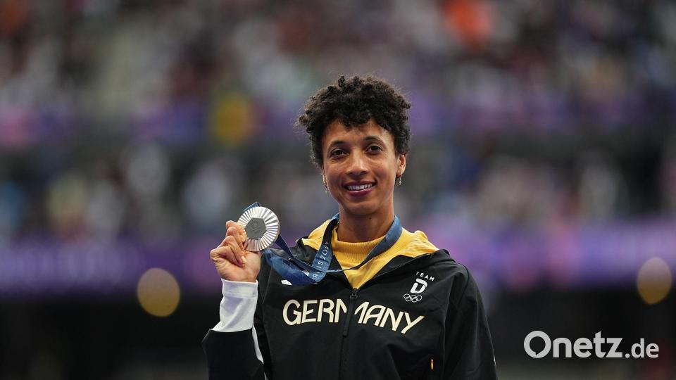 Malaika Mihambo gewann Silber bei Olympia. (Archivbild) Bild: Michael Kappeler/dpa