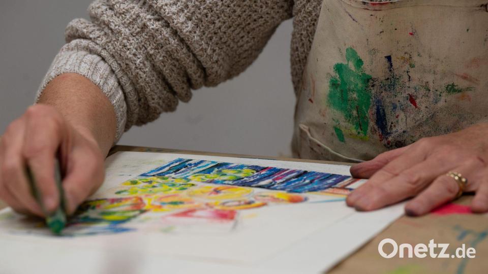 Anders als die Kunsttherapie braucht die Museumstherapie kein besonderes Talent – nur die Bereitschaft, Kunst bewusst wahrzunehmen. Bild: Sebastian Gollnow/dpa