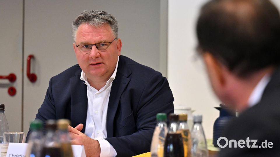 Christian Hartmann, Vorsitzender der CDU-Fraktion des Sächsischen Landtags. CDU und CSU schmieden eine „Allianz der Freistaaten“. Bild: Martin Schutt/dpa