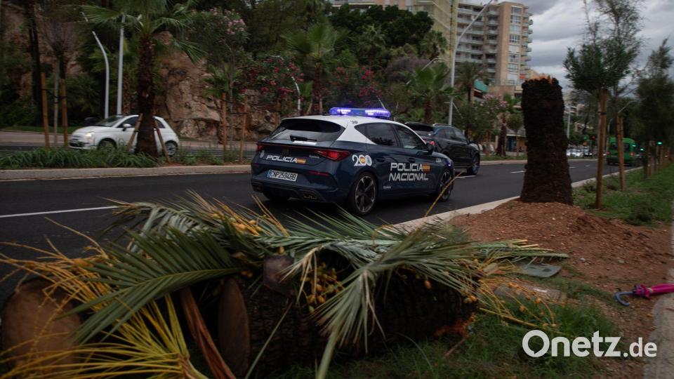 In Palma gab es Dutzende Einsätze. Bild: Clara Margais/dpa