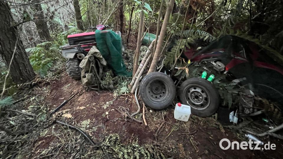 Die Familie soll ihr Versteck immer wieder gewechselt haben. Bild: NZ Police/dpa