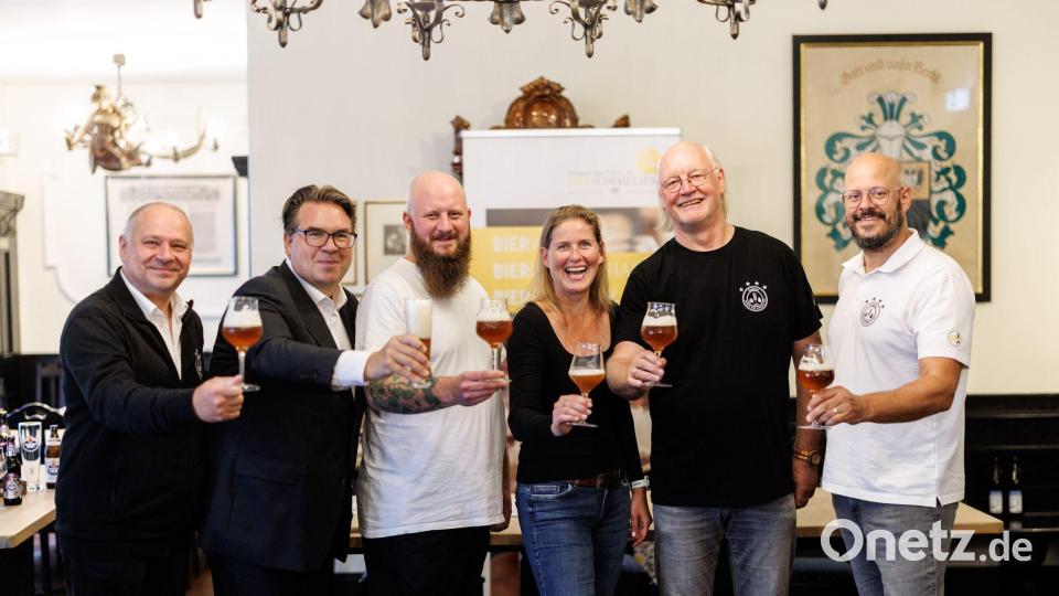 Das Nationalteam der Bier-Sommeliers hofft auf den nächsten Titel für Deutschland. Bild: Matthias Balk/dpa