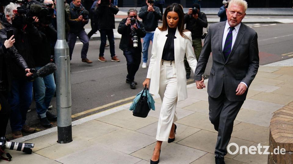 Seine Partnerin Lilian de Carvalho Monteiro hielt zu ihm. (Archivbild) Bild: Victoria Jones/PA Wire/dpa