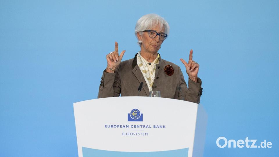 EZB-Präsidentin Lagarde vermeidet Kommentare zu Frankreich, stellt aber klar: Notfalls habe die Notenbank Instrumente in ihrem Werkzeugkasten. Bild: Boris Roessler/dpa