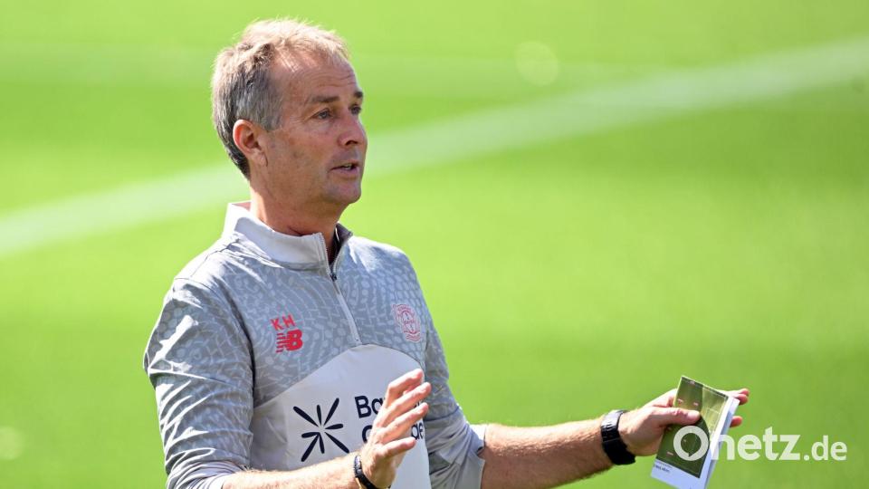 Soll Bayer Leverkusen wieder auf Erfolgskurs bringen: Neu-Trainer Kasper Hjulmand. Bild: Federico Gambarini/dpa