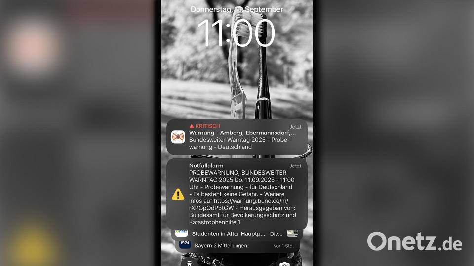 Ein Probealarm hat gegen 11 Uhr bundesweit für reichlich Lärm gesorgt. Bild: Alexander Unger