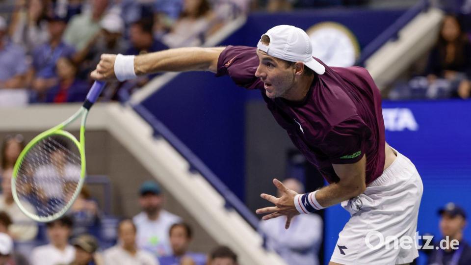 Soll es in Japan richten: Jan-Lennard Struff. (Archivbild) Bild: Adam Hunger/AP/dpa