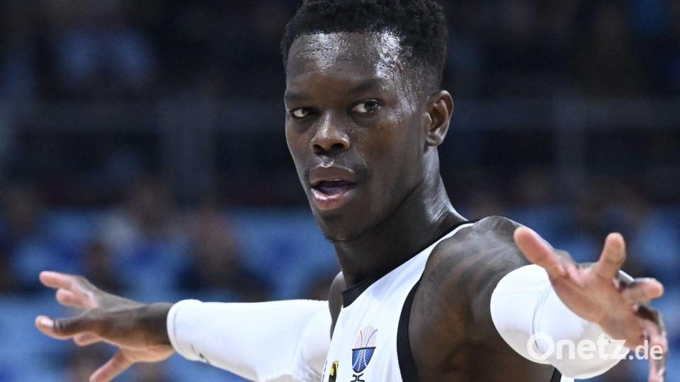 Alles im Griff! Dennis Schröder und die deutschen Basketballer spielen um den EM-Titel. Bild: Heikki Saukkomaa/Lehtikuva/dpa