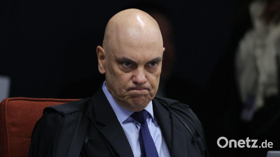Der Oberste Richter Moraes stimmt für eine Verurteilung Bolsonaros. (Archivbild) Bild: Fabio Rodrigues-Pozzebom/Agencia Brazil/dpa