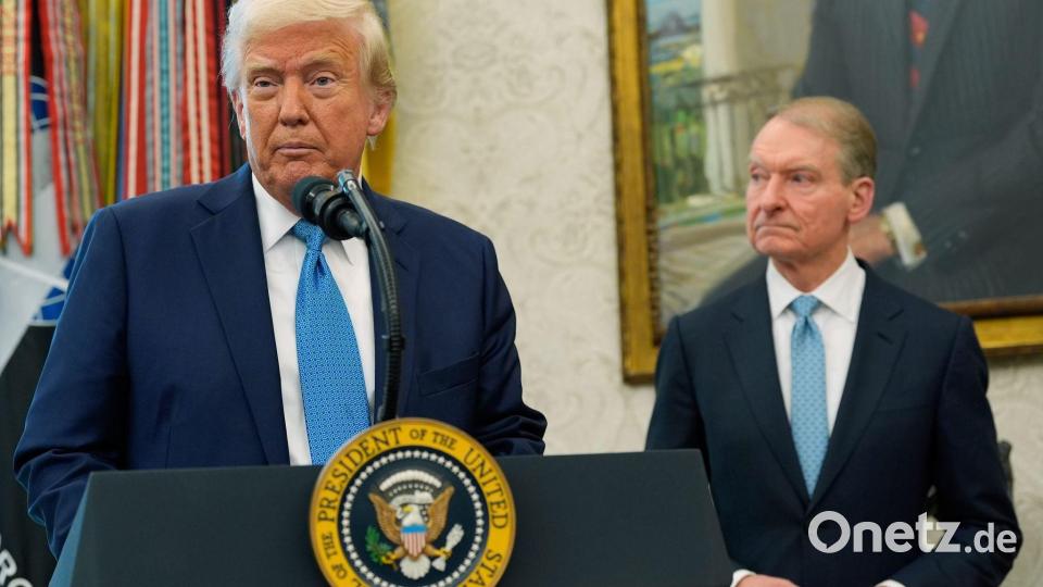 Paul Atkins führt die mächtige US-Börsenaufsicht SEC (Archivbild) Bild: Alex Brandon/AP/dpa