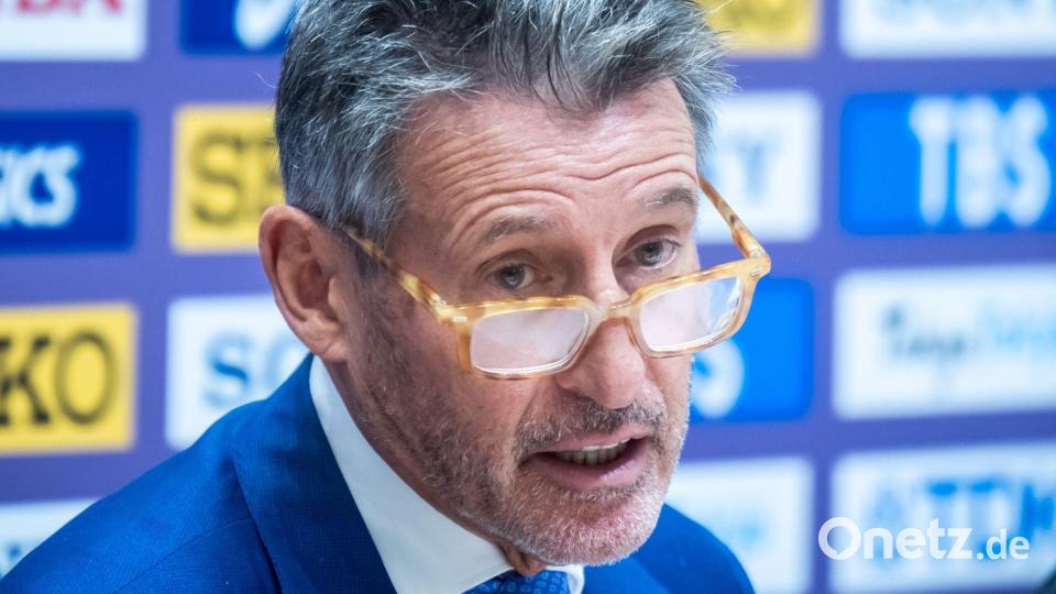 Der Präsident des Leichtathletik-Weltverbands, Sebastian Coe, hofft auf eine friedliche Einigung mit Blick auf den russischen Angriffskrieg gegen die Ukraine. Bild: Michael Kappeler/dpa