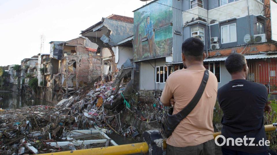 Die Zerstörungen sind groß. Bild: Firdia Lisnawati/AP/dpa