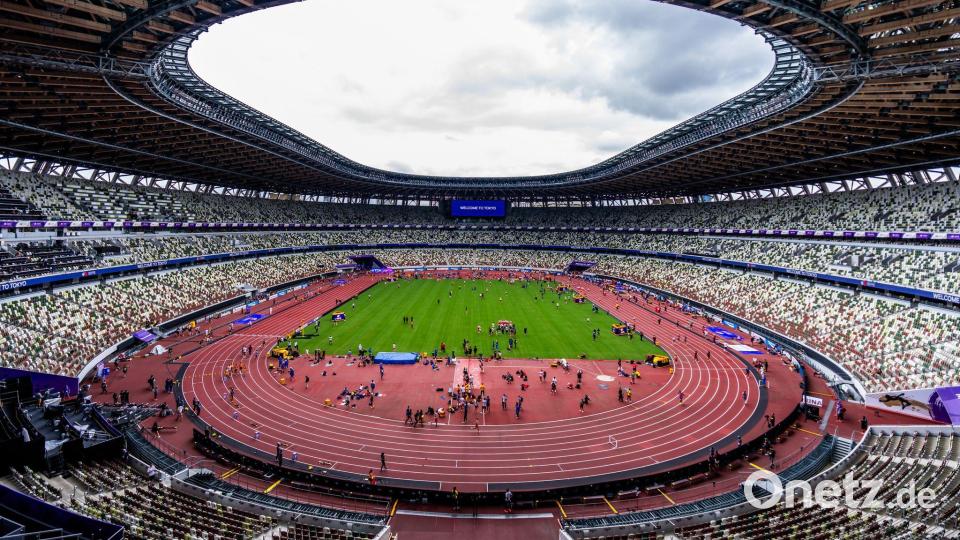 Russische und belarussische Athletinnen und Athleten dürfen an der Leichtathletik-WM in Tokio nicht teilnehmen. Bild: Michael Kappeler/dpa