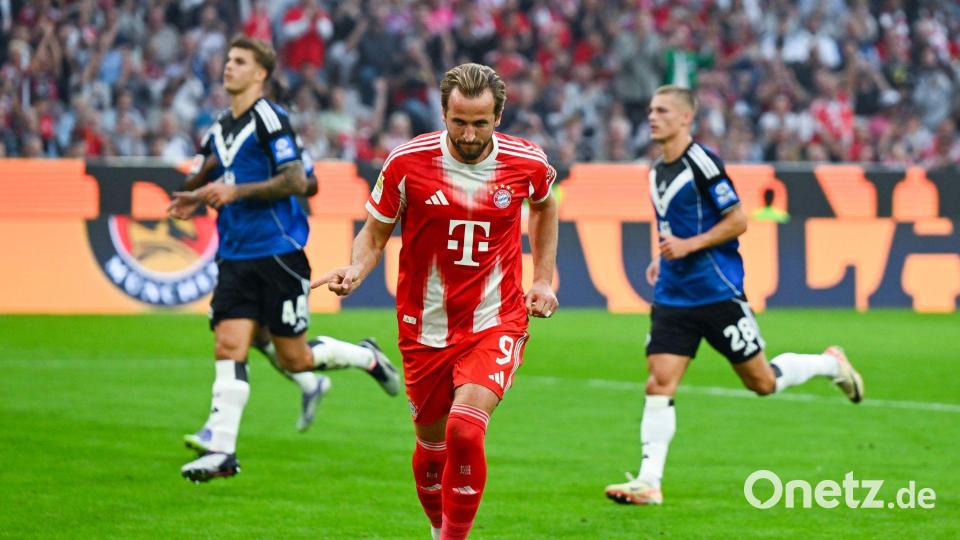 Harry Kane traf auch gegen den HSV. Bild: Sven Hoppe/dpa