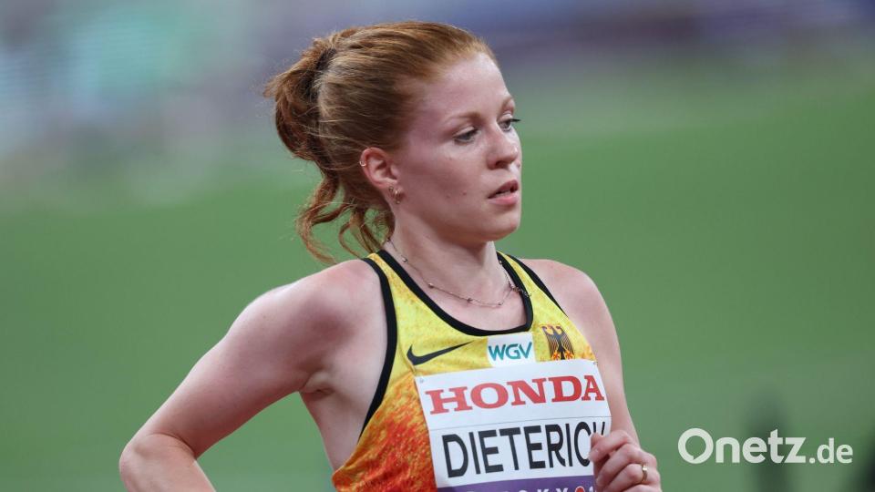 Eva Dieterich war über die 10.000 Meter chancenlos. Bild: Oliver Weiken/dpa