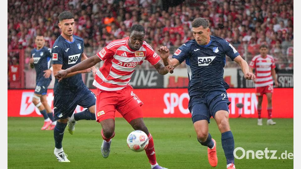 Schnell und durchsetzungsstark: Union Berlins Ilyas Ansah. Bild: Soeren Stache/dpa