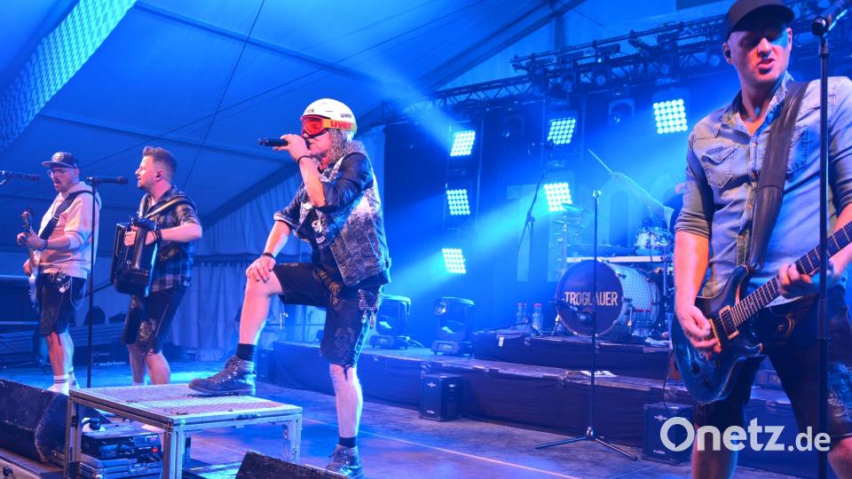 Für die „Troglauer“ war es nach 15 Jahren wieder das erste Konzert in ihrer Heimatgemeinde. Bild: jr