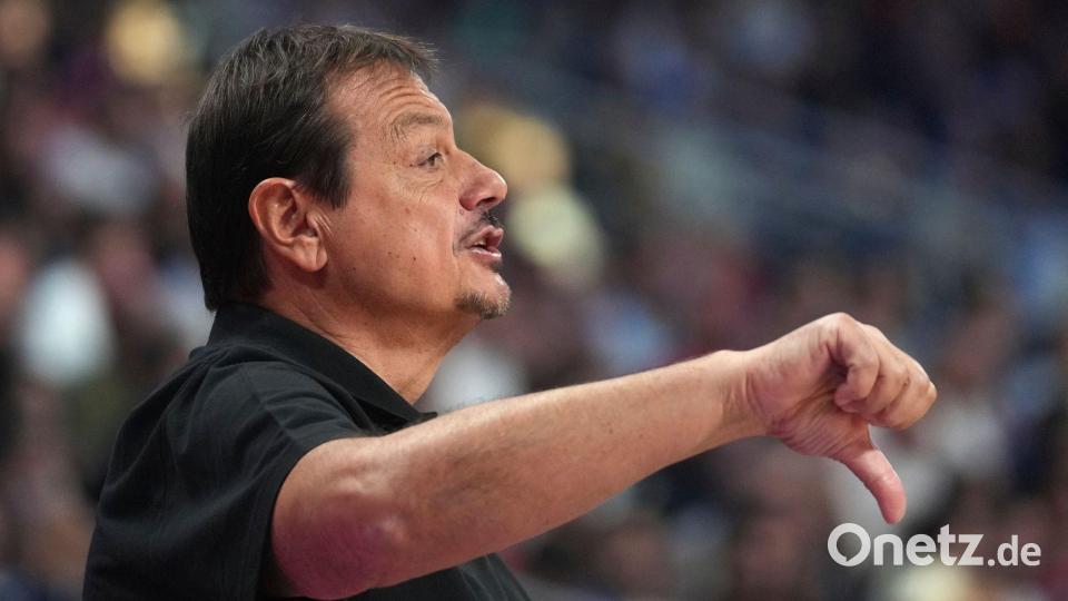 Kult-Trainer in Europa: Ergin Ataman. Bild: Sergei Grits/AP/dpa
