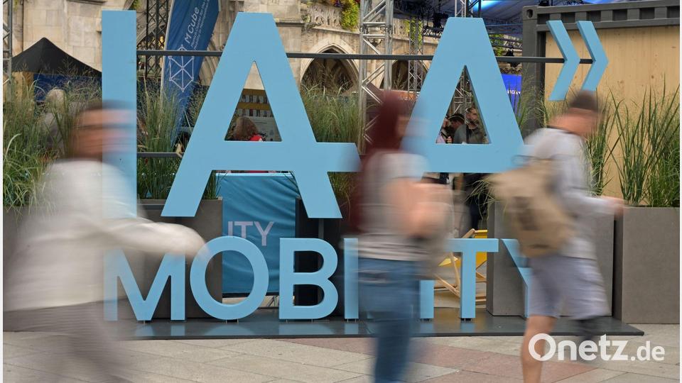 Abschluss der Automesse IAA Mobility. Bild: Malin Wunderlich/dpa