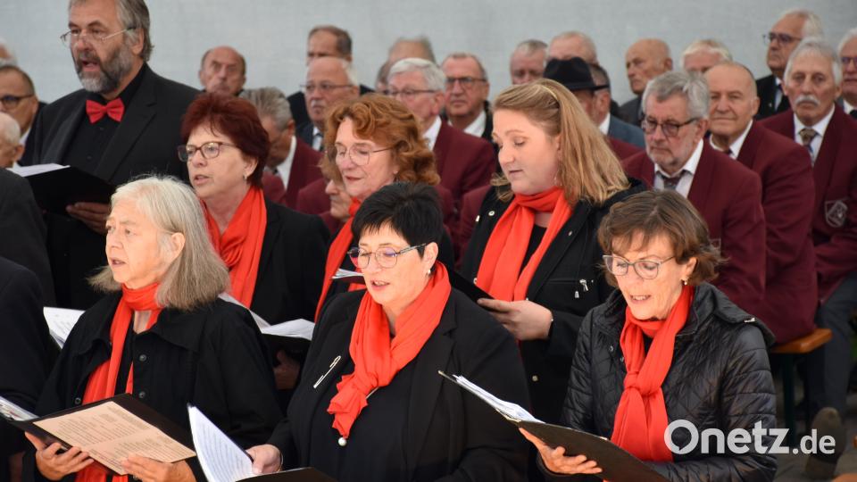 Music &amp; More war diesmal die einzige Gesangsgruppe, die auch Frauen im Chor hat. Bild: ubb