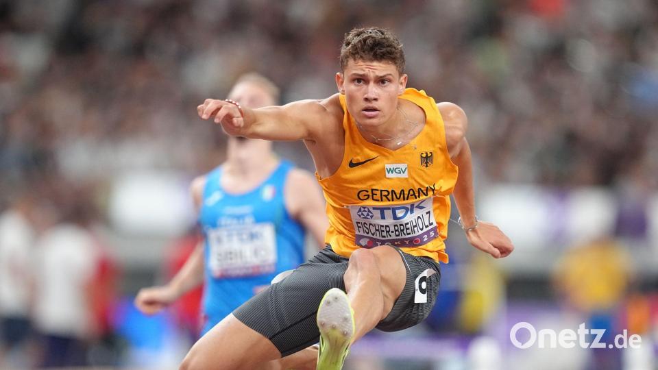 Owe Fischer-Breiholz steht trotz körperlicher Probleme im Halbfinale über 400 Meter Hürden. Bild: Michael Kappeler/dpa
