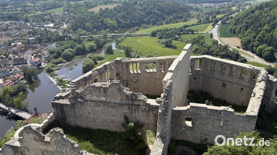 Ausblick vom Turm der Burgruine. Bild: Hohlheimer