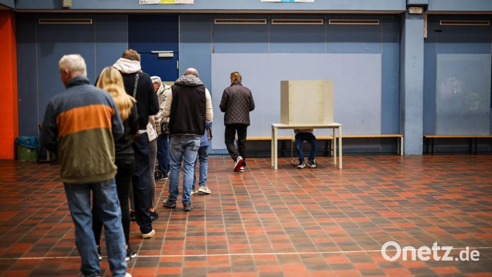Rund 13,7 Millionen Stimmberechtigte waren in Nordrhein-Westfalen zur Kommunalwahl aufgerufen. Bild: Christoph Reichwein/dpa