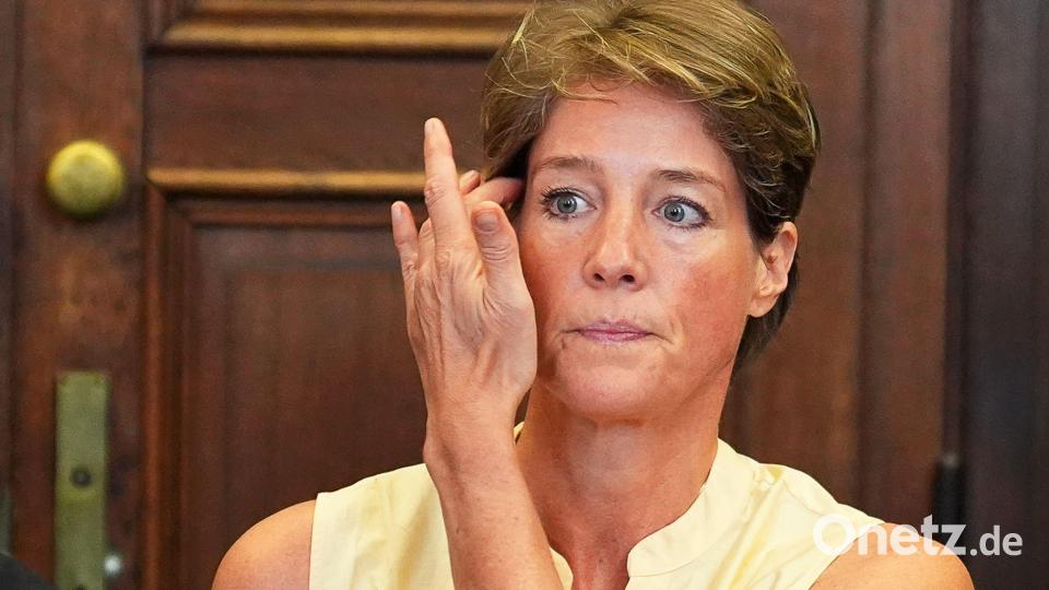 Seit dem 11. Juli läuft der Hamburger Prozess gegen Christina Block wegen Kindesentführung. (Archivbild) Bild: Marcus Brandt/dpa Pool/dpa