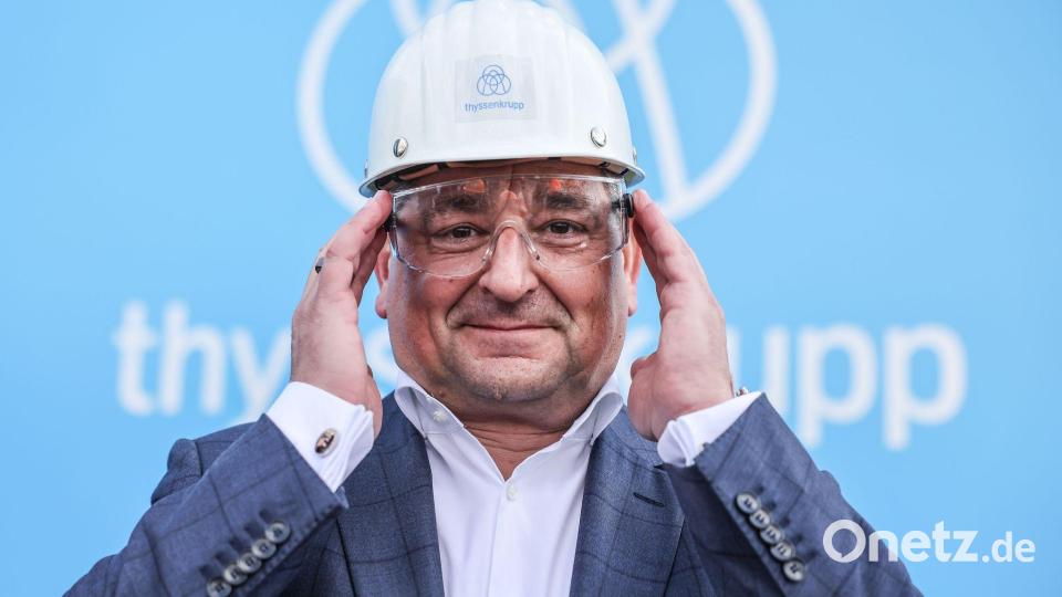 Thyssenkrupp will ein Kaufangebot des indischen Stahlherstellers Jindal Steel für die Stahlsparte intensiv prüfen. (Archivbild) Bild: Oliver Berg/dpa