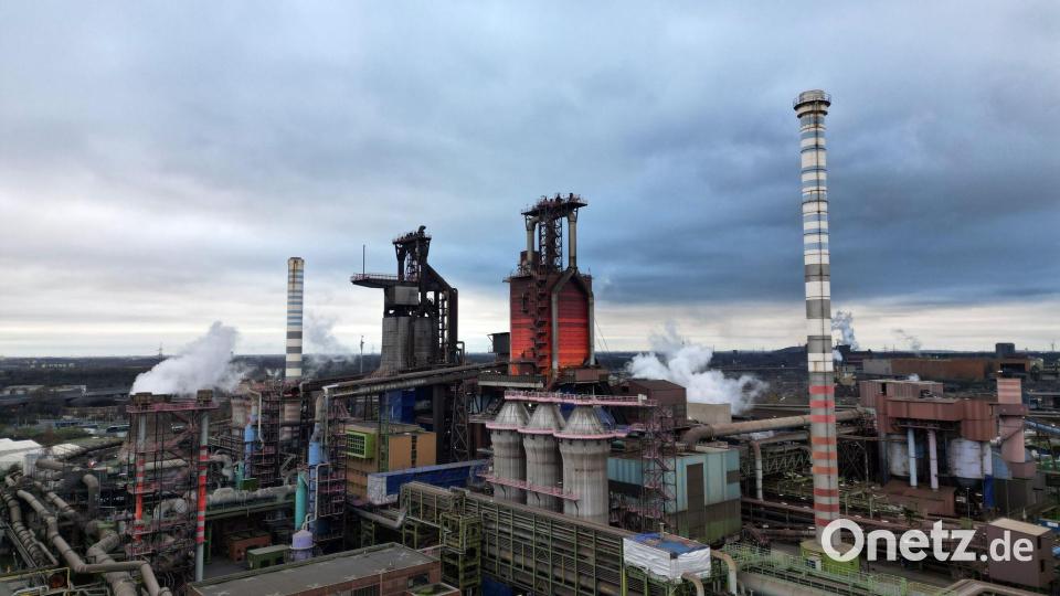 Ein indischer Stahlhersteller will die Stahlsparte von Thyssenkrupp kaufen. (Archivbild) Bild: Federico Gambarini/dpa