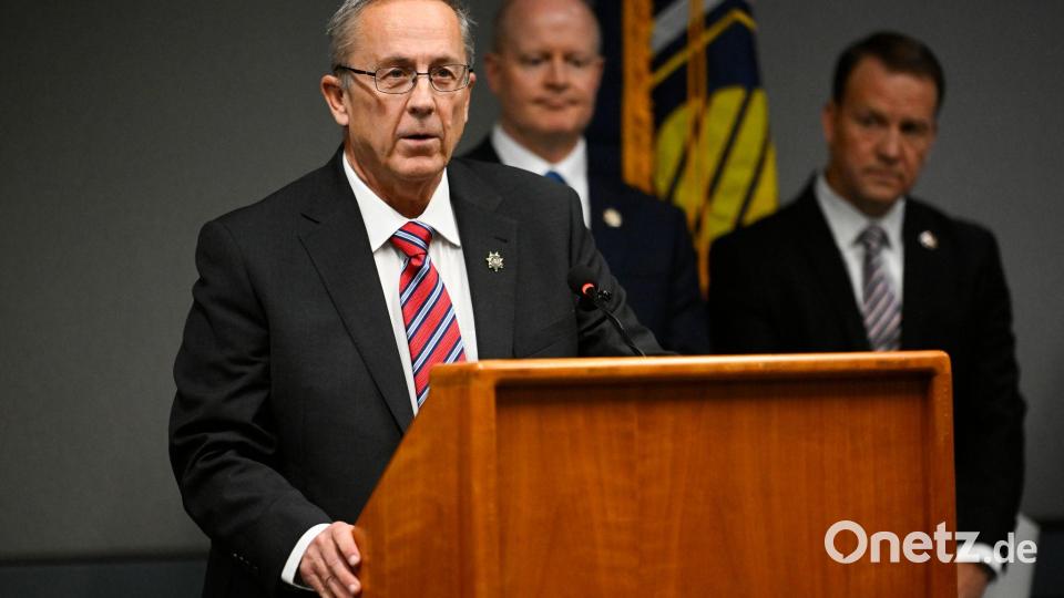 Robinson sei unter anderem wegen Mordes angeklagt, sagt der Staatsanwalt von Utah County, Jeff Gray. Bild: Alex Goodlett/FR171569 AP/AP/dpa