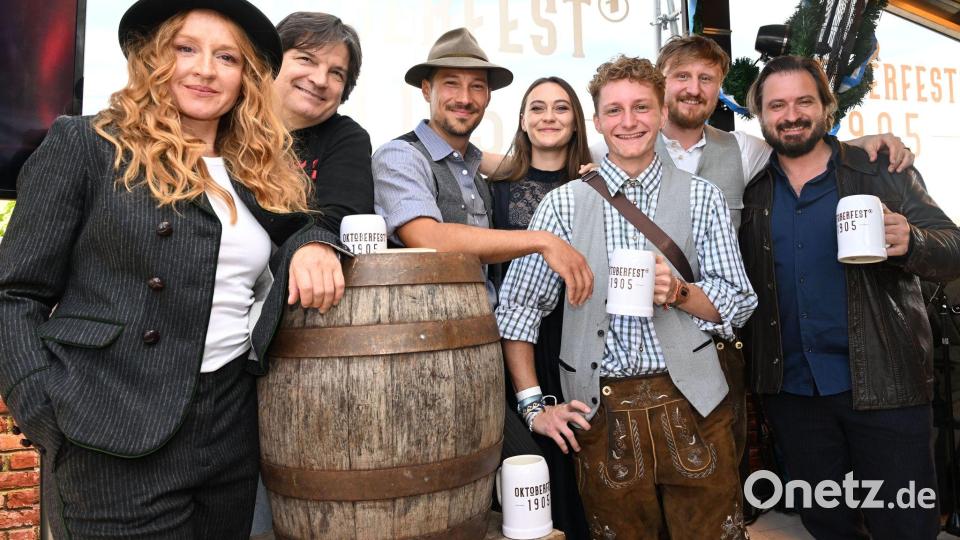 Die Serie „Oktoberfest 1905“ startet pünktlich zum Oktoberfest 2025. Bild: Felix Hörhager/dpa