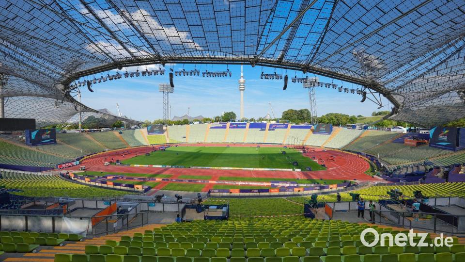 Herzstück des Olympia-Bewerbungskonzepts ist der Olympiapark mit dem Stadion der Spiele 1972. Bild: Soeren Stache/dpa