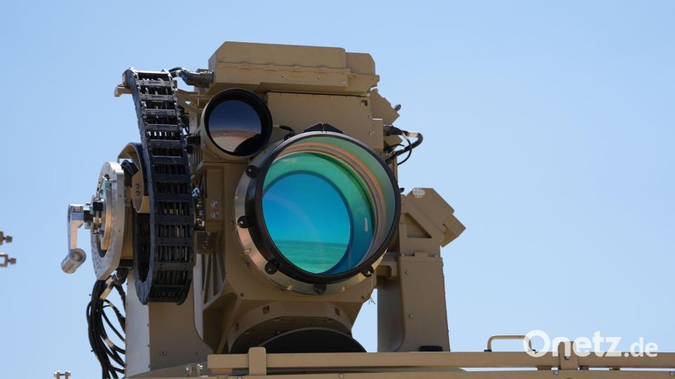 Laser-Luftabwehrsystem „Iron Beam“ Bild: -/Israelisches Verteidigungsministerium/dpa