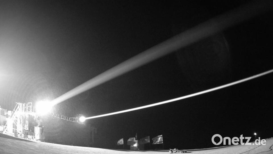 Laser-Luftabwehrsystem „Iron Beam“. Bild: -/Israelisches Verteidigungsministerium/dpa