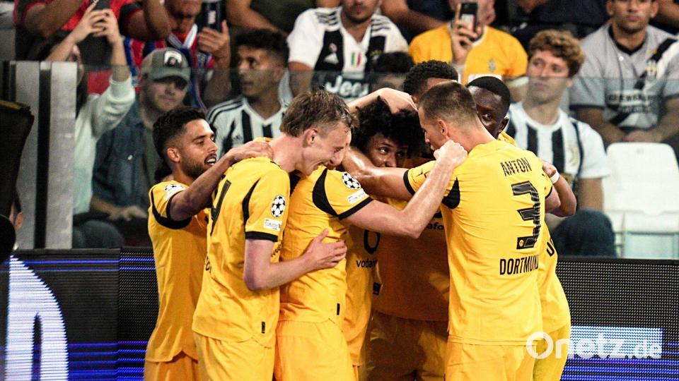 Zwischenzeitlich hatte Dortmund wie der sichere Sieger ausgesehen. Bild: Marco Alpozzi/LaPresse/AP/dpa