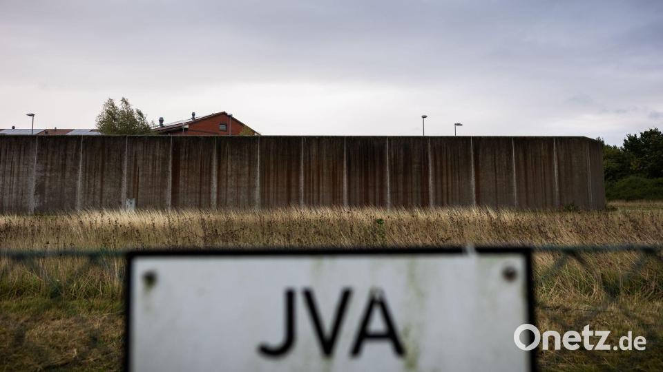 Blick auf die Justizvollzugsanstalt Sehnde in der Region Hannover. Bild: Moritz Frankenberg/dpa