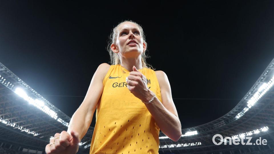 Hochspringerin Christina Honsel schaffte den Einzug ins WM-Finale Bild: Oliver Weiken/dpa